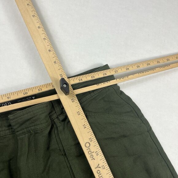 Zara Wide Leg Cargo Pants Comfort Soft Knit Wide Leg Y2K Baggy Gorpcore LARGE - Picture 10 of 14